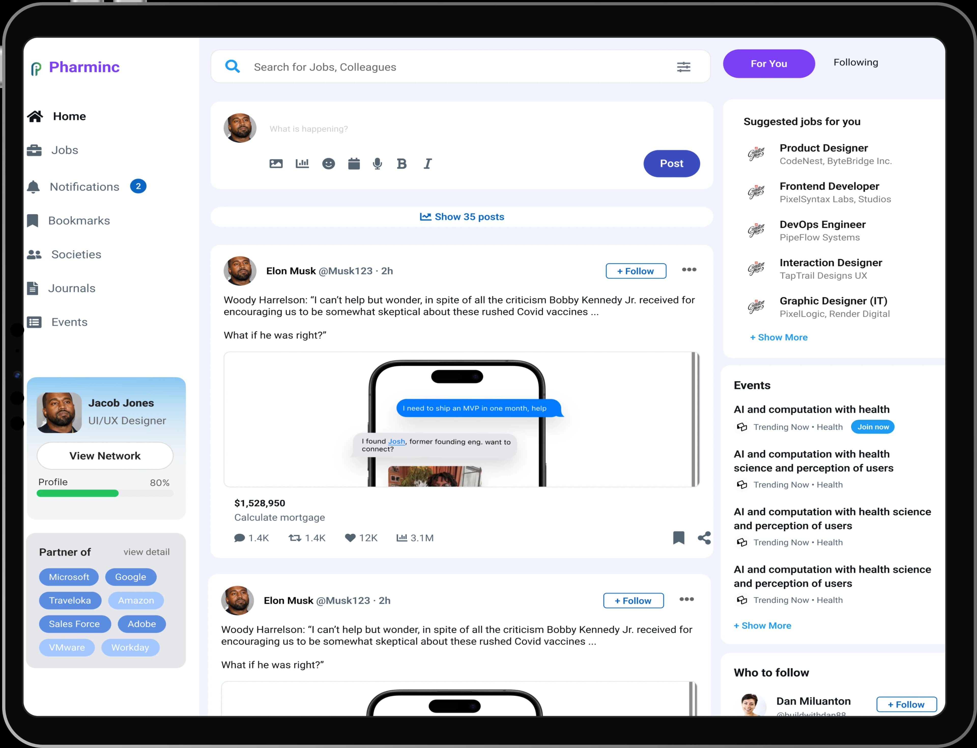 PharmInc Platform Preview